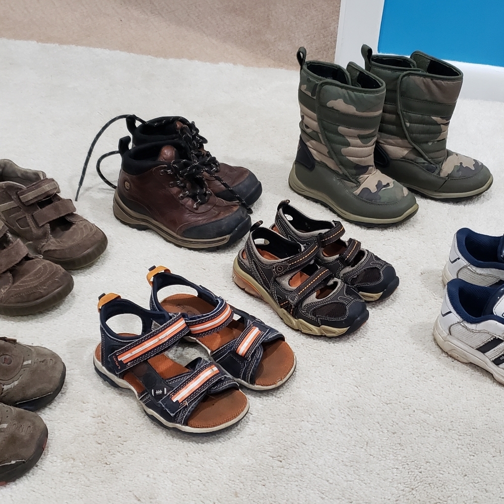 Little Boys size 10 shoe/boot lot